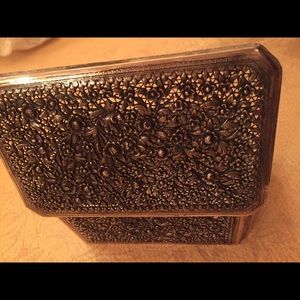 3 Monogolian Silver boxes fine artistic silver